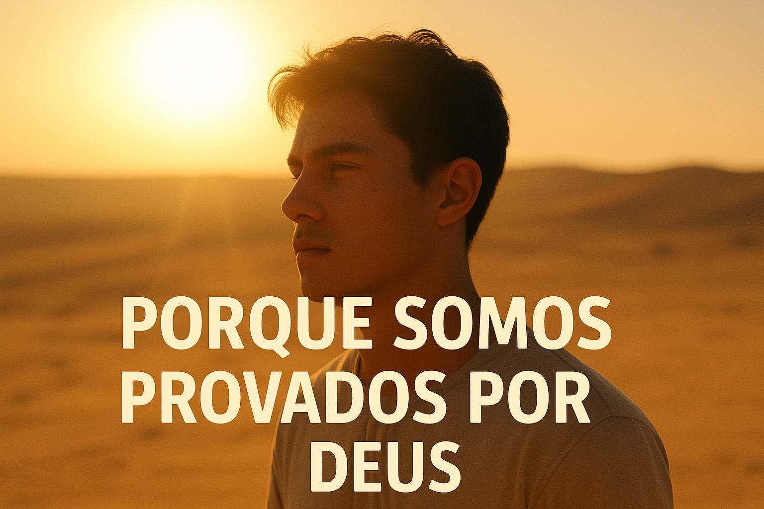 porque somos provado por Deus